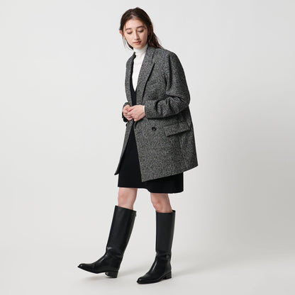 バックジップ ロングブーツ