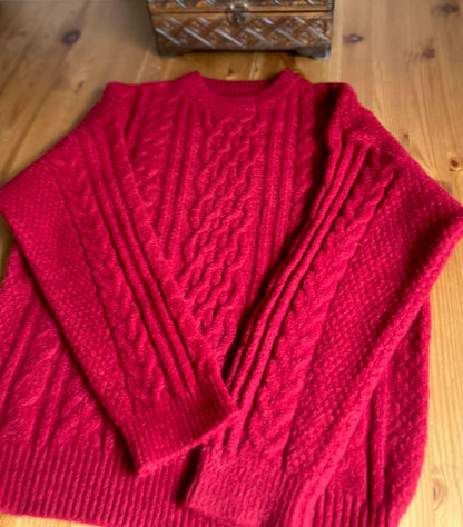 3colorアランニット