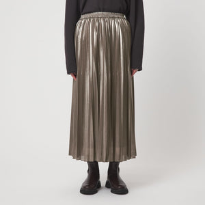 ハクプリント プリーツ スカート