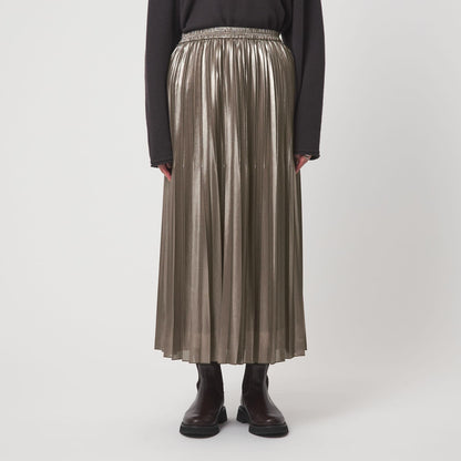 ハクプリント プリーツ スカート