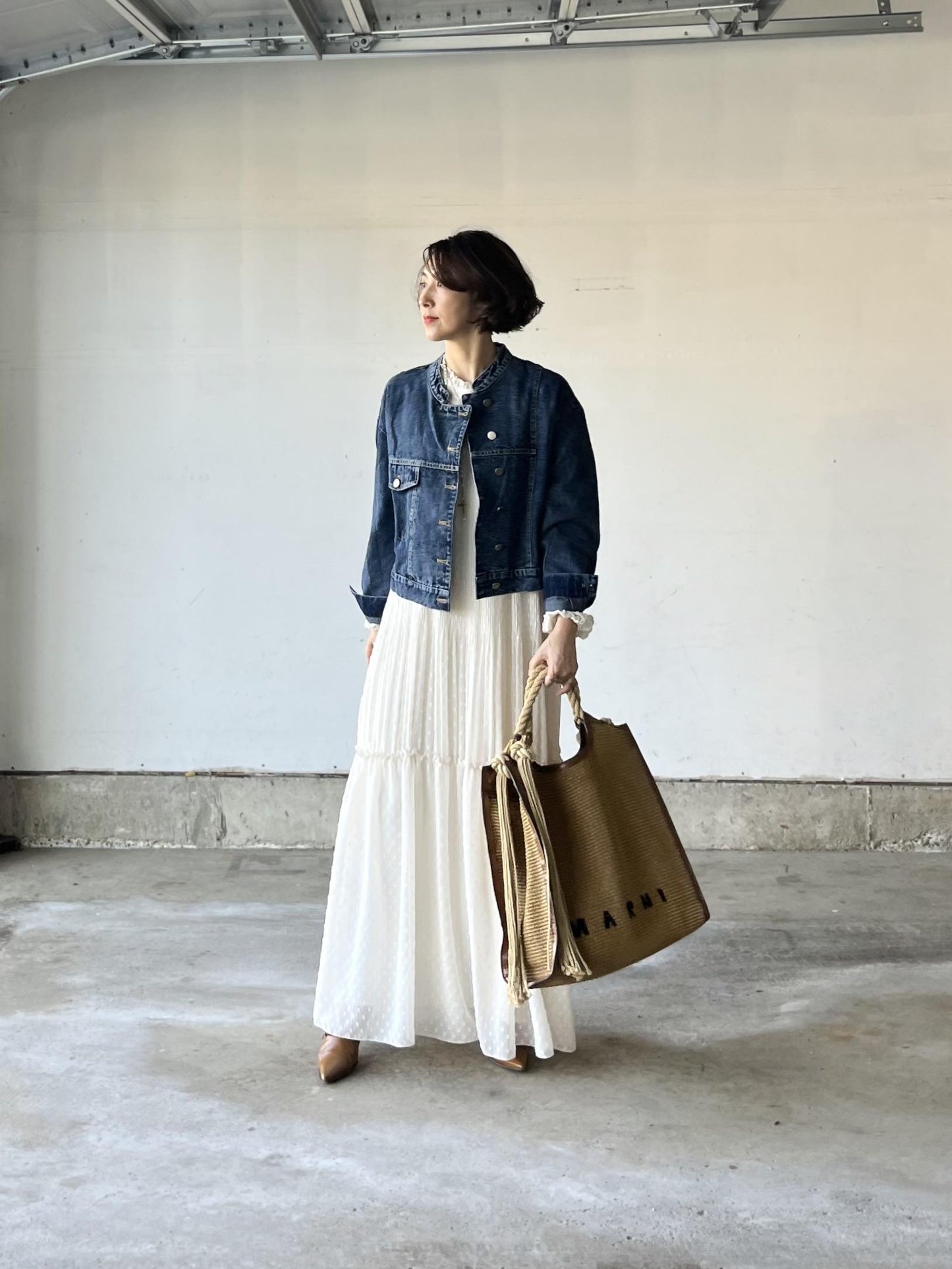 スタンドカラーショートGジャン