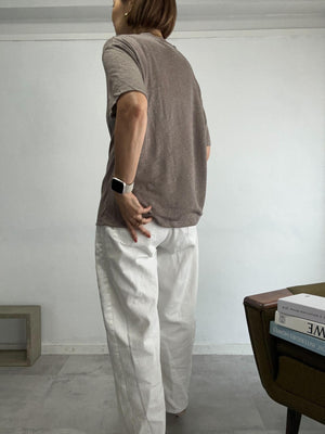 ベーシックリネンカットソー