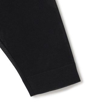 シアー ダブルブレスト ニット ジャケット