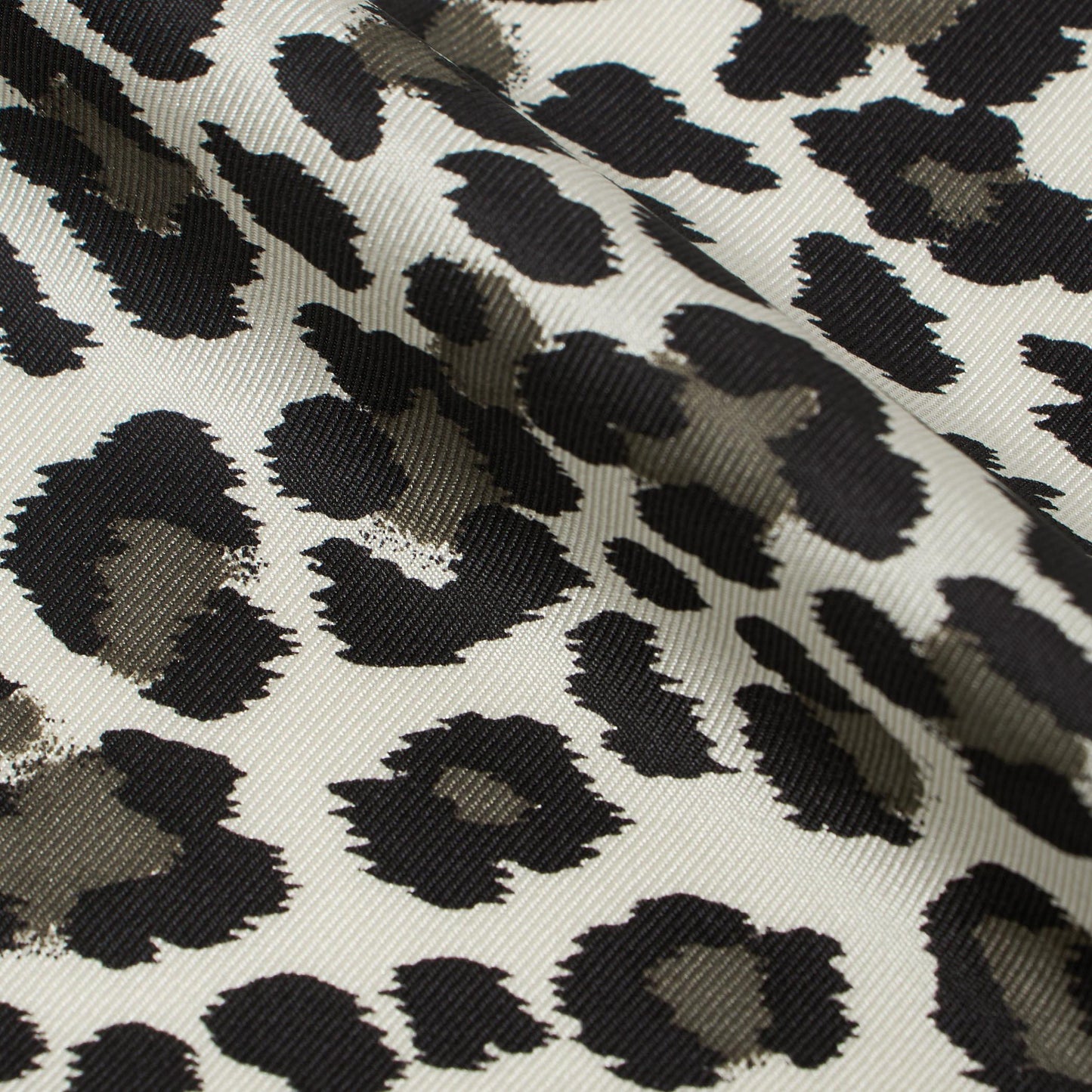 シルク レオパード スカーフ