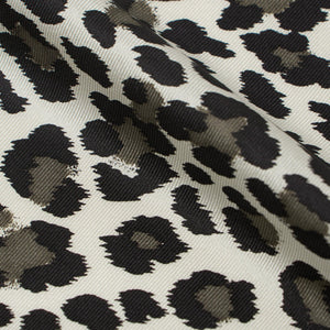 シルク レオパード スカーフ