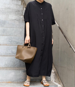 2wayスリーブボクシーワンピース(インナーワンピース付き)