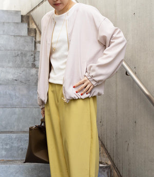 オックスノーカラーライトブルゾン