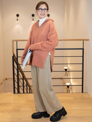 ワイドストレートパンツ