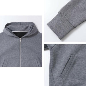 ダブルジップダンボールフーディ