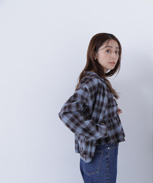 ビスチェセットチェックシャツ