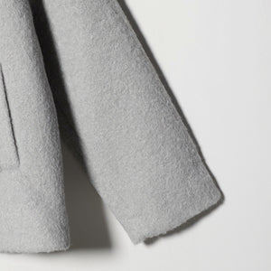 ブークレ ノーカラーブルゾン