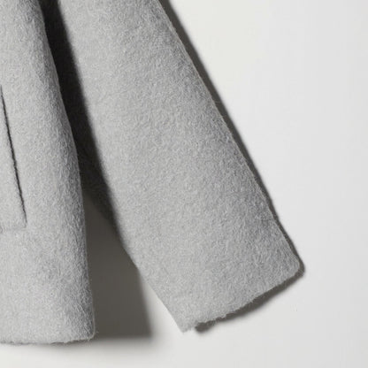 ブークレ ノーカラーブルゾン