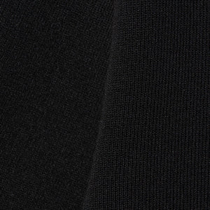 襟付き 5分袖 プルオーバー ニット