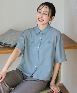 シアーテックリネンシャツ