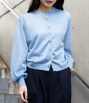 ラメシアーパールカーディガン