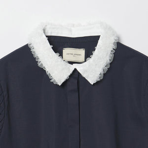 チュールカラー 2WAY ブラウス