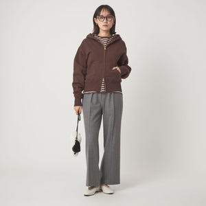 ダブルジップ フーディー