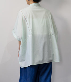 はしごレースオーバーサイズブラウス