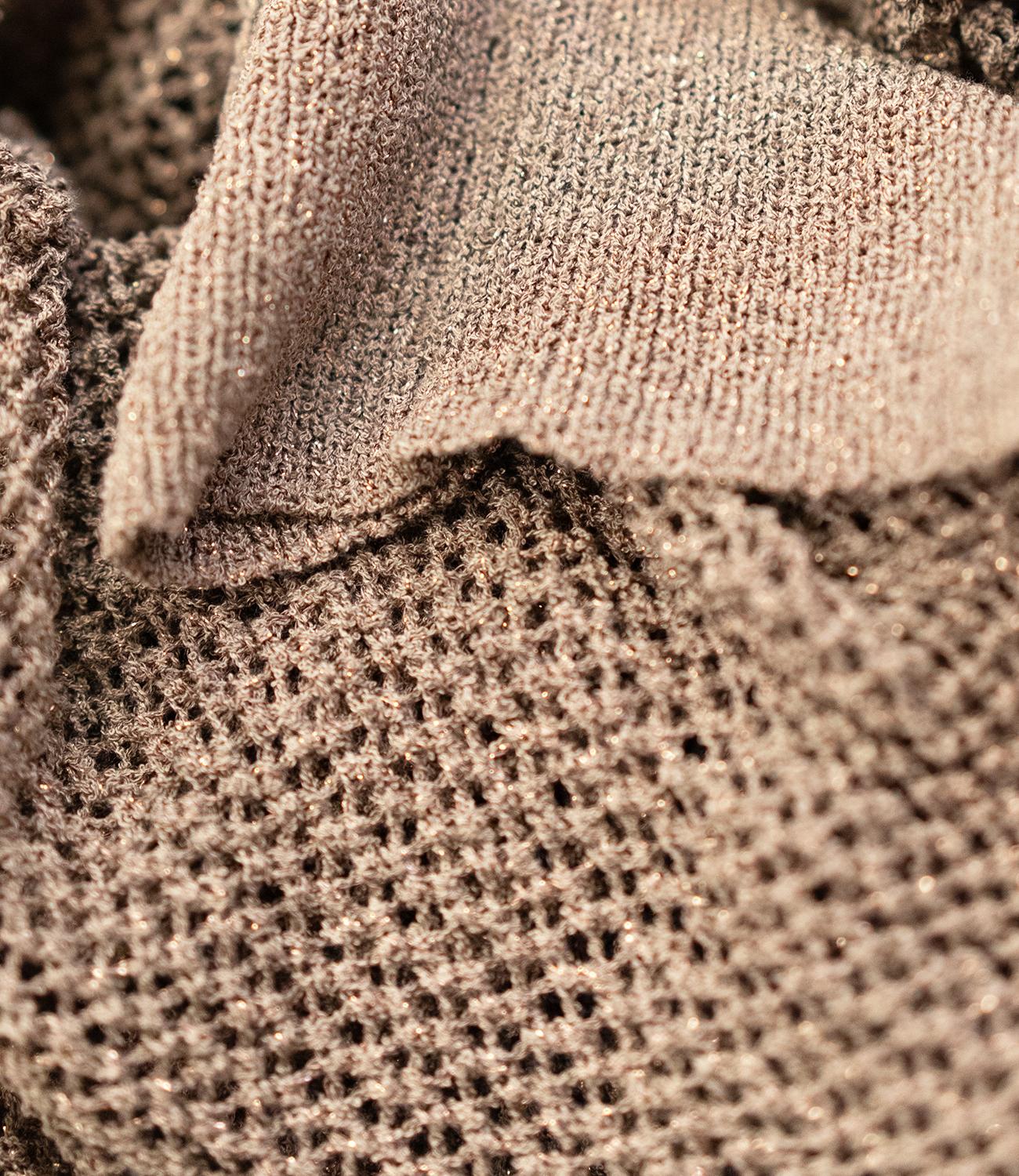 ダブルジップメッシュラメカーデブルゾン