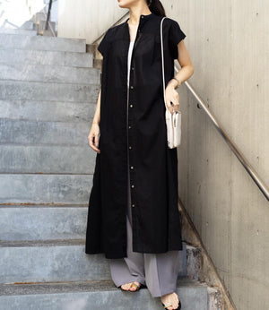 コットンロングワンピース