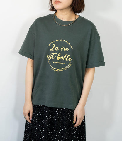 クールタッチLa vie est belleTシャツ