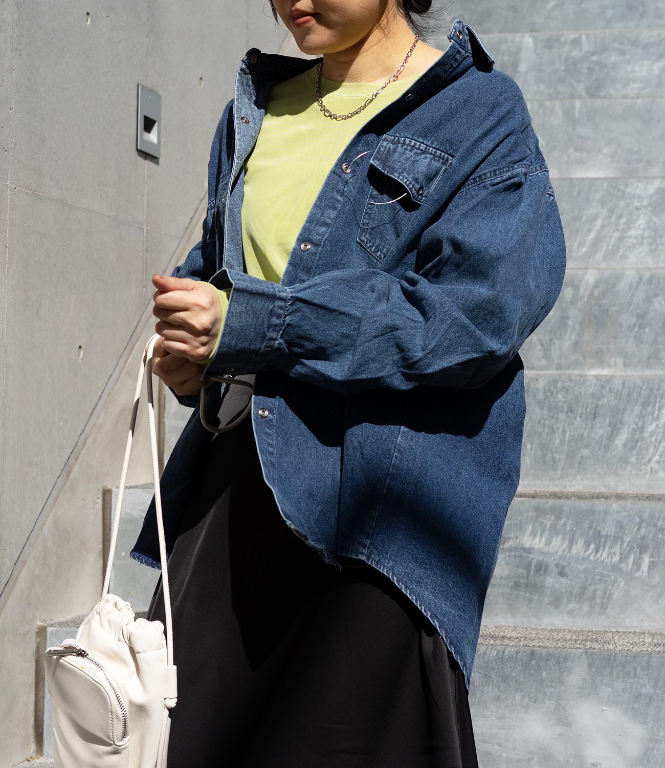 ダブルチュールカットソー