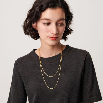 メタルボール スライダーネックレス