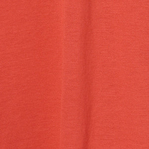 コットンナイロン クルーネック ノースリーブ Tシャツ