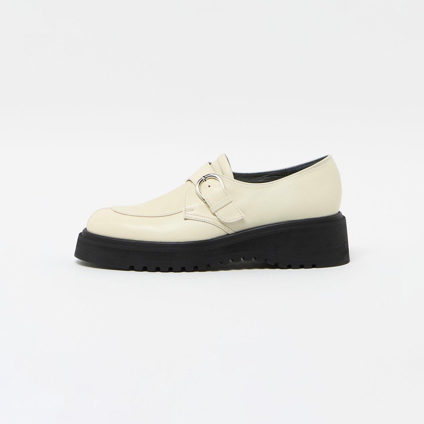 モンクストラップボリュームソールフラット55↑