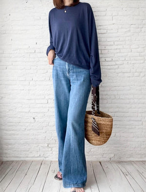 リネンスウェットシャツ