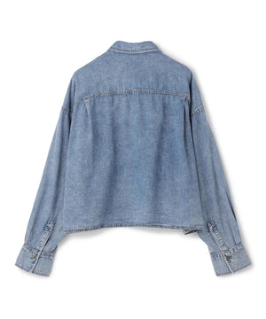 クロップドシャツ