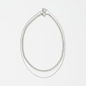 2セット メタル ネックレス 4WAY