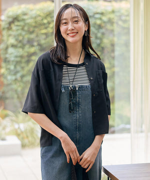 シアーテックリネンシャツ