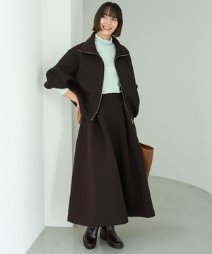 コットンカシミヤ タートルネックカットソー