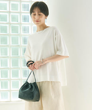 スゴ機能美 ハーフスリーブ ニット