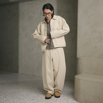 コットンツイルジャケット ウォッシャブル