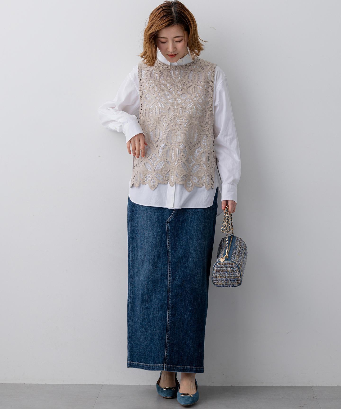 CANCLINI シャーティング ベーシックシャツ