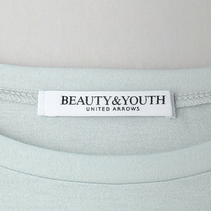 コットンナイロン天竺 シアー クルーネック Tシャツ