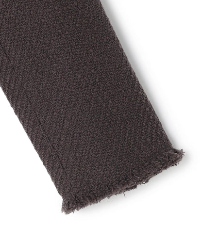 MULLIN / ウールツイードメタルボタンノーカラージャケット