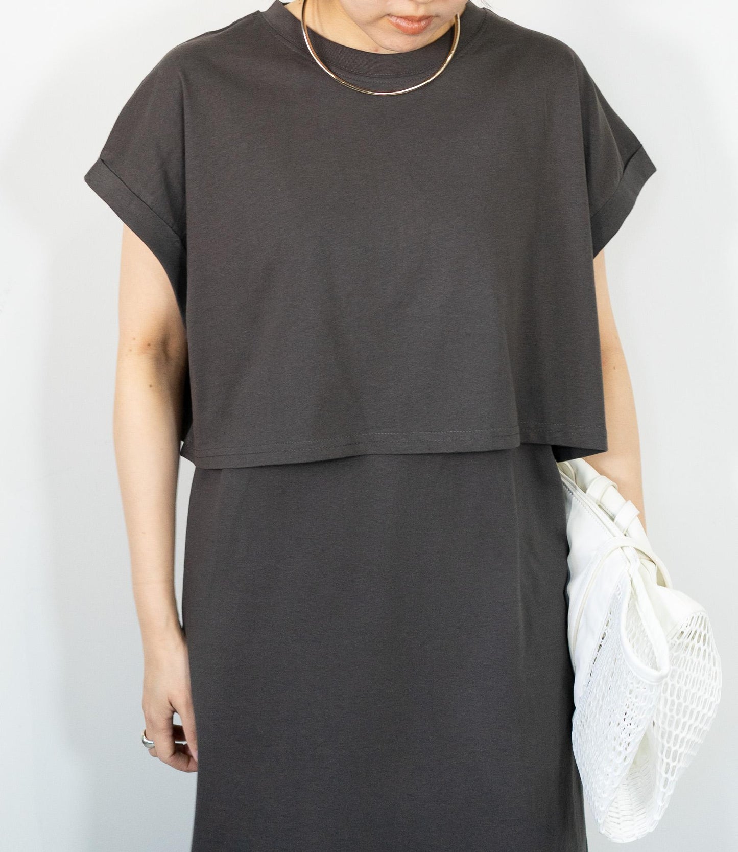 レイヤードワンピースセット