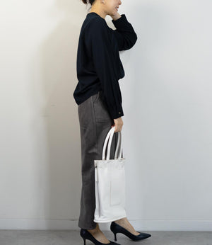 マシュマロスウェードタイトスカート