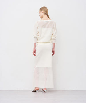 シアーニット コンビスカート