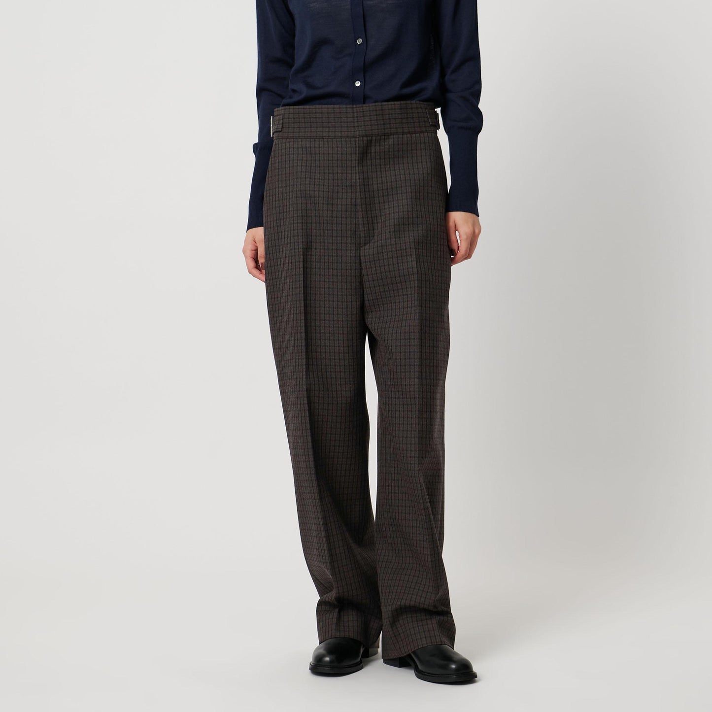 ガンクラブ チェック パンツ