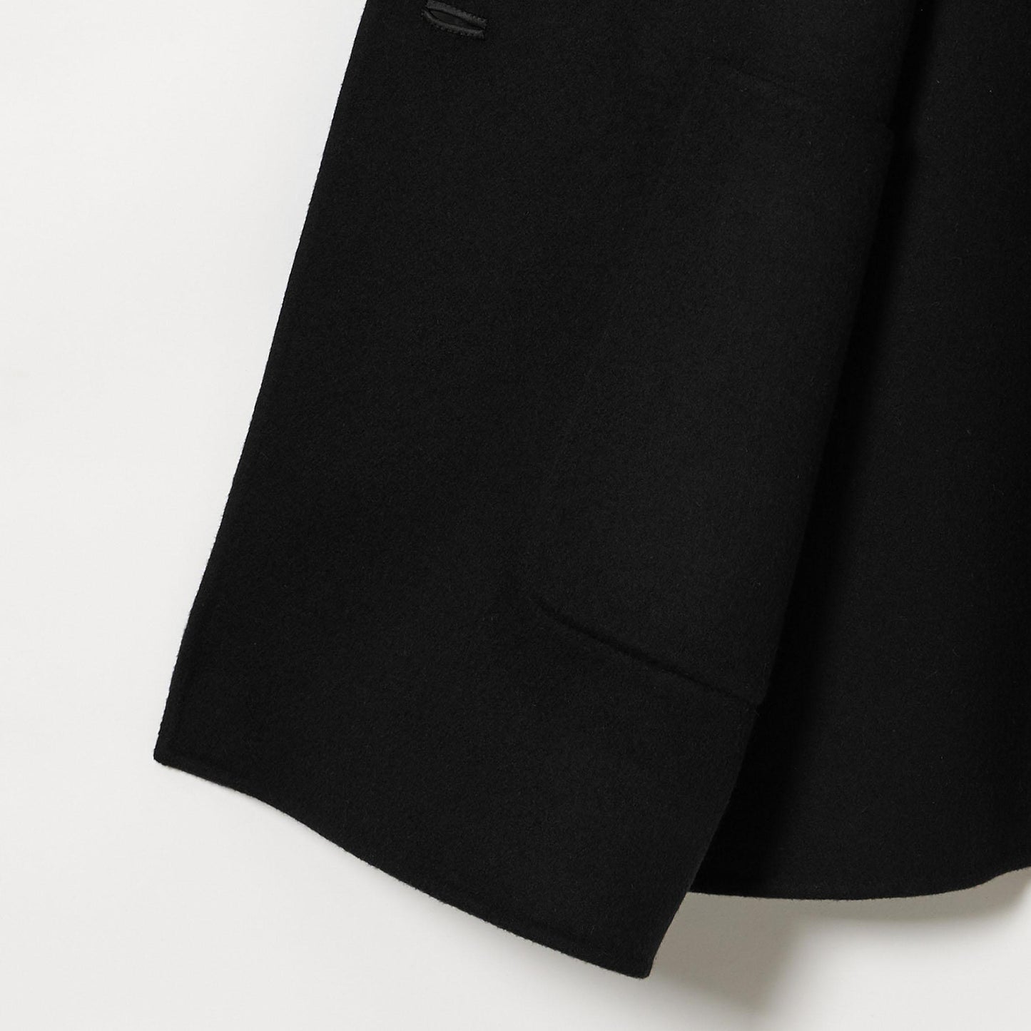 バイカラー リバー Aライン コート