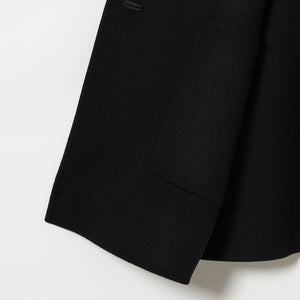 バイカラー リバー Aライン コート