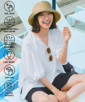 BREEZEMOVE ボリュームブラウス