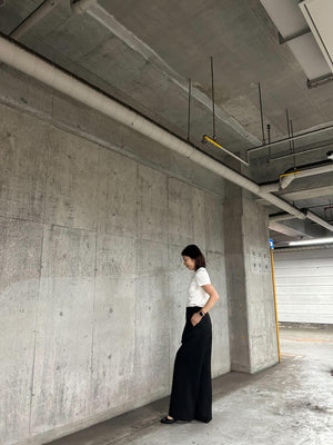 ワイドツータックパンツ