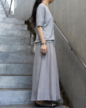 ボックスタックフレアスカート