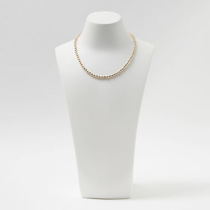 2連 ミックスチェーン 3WAY ネックレス