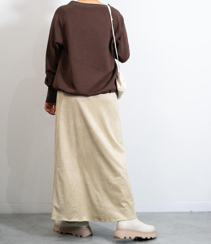 裏起毛ドロストスウェット